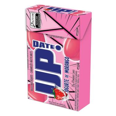 Imagem de Balas Mastigáveis Up Date Sabor Iogurte de Morango 25g