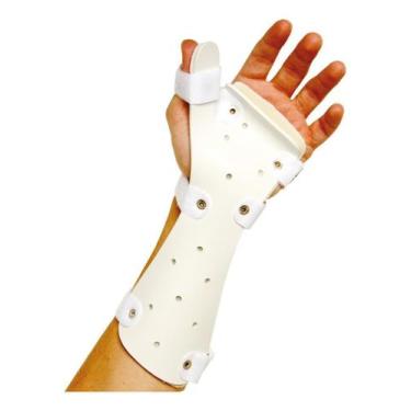 Imagem de Munhequeira Órtese Tala Pvc Punho Polegar Lado Direito - Ideal Ortopéd