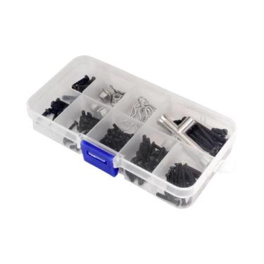 Imagem de Kit De Fixação De Parafusos De Metal Para Carro RC 1/16, Ferramentas D