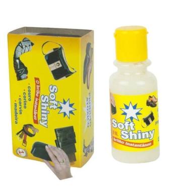 Imagem de Kit soft shiny com 1 limpador de sapato + 1 refil