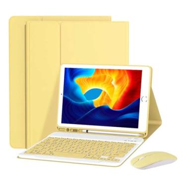 Imagem de Kit Capa para Samsung Tab S8 Ultra : Capa para Tablet + Teclado Removível + Mouse