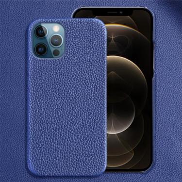 Imagem de Capa de telefone de couro para iphone 15 13 14 pro max 15pro 15plus 14plus 14pro 13pro 12pro 11 12 promax capa, azul, para iphone 7plus, 8plus