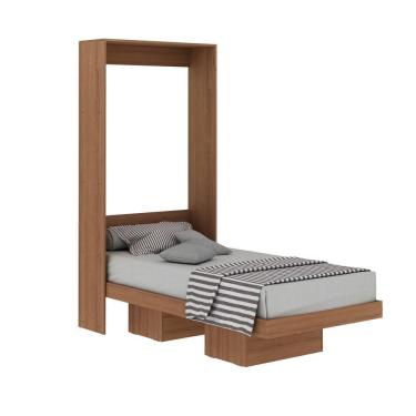 Imagem de Cama Articulada Solteiro Para Colchão 88 X 188Cm Multimóveis Vcr35035 Amêndoa Amêndoa