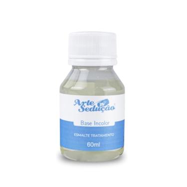 Imagem de Esmalte de Tratamento Base Incolor, 60ml, Arte Sedução
