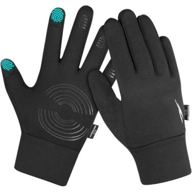 Imagem de WESTWOOD FOX Luvas de inverno para crianças, antiderrapantes, térmicas, para ecrã tátil, forro polar, respiráveis, resistentes ao vento, para meninos e meninas, luvas de ciclismo para correr