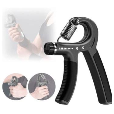 Imagem de Hand Grip Fortalecedor Mão Fisioterapia 10 á 40 Kg com Mola Regulável 