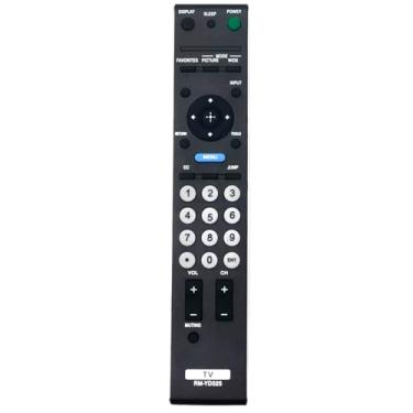 Imagem de Controle remoto VINABTY reposicionado para Sony TV RM-YD025 KDL-22L4000 KDL-52S4100 KDL-40S4100 KDL-46S4100 KDL-40S504 KDL-40S5100 KDL-46VE5 KDL-46VL150 KDL-52S5100 KDL-52V5100 KDL-52V5100 KDL-52KDL-52V5100 KDL-52V5100. 150 KDL-55V5100