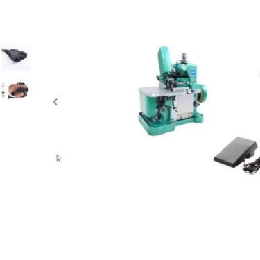 Imagem de Maquina  Overloque +pedal Eletrônico-220v - Megamak, 220V