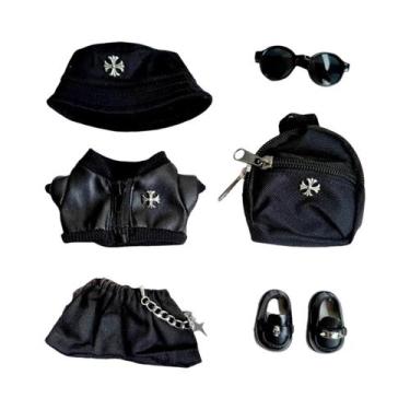 Imagem de Conjunto De Roupas Para Boneca Labubu De Corduroy De 17cm Com Chapéu, 