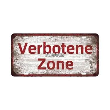 Imagem de Placa De Metal Vintage Berlim Guerra, Decoração Retrô Para Parede De L