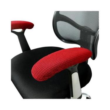 Imagem de Capas Laváveis para Apoio De Braço De Cadeira De Escritório, 2 Peças, 