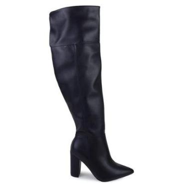 Imagem de Bota Feminina Vizzano Cano Alto Preta - 3105-Feminino