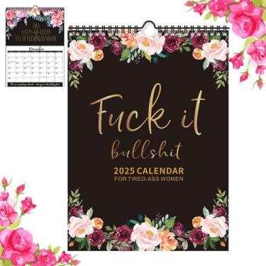 Imagem de Calendário ZLMC 2025 para mulheres cansadas com 12 meses de suspensão