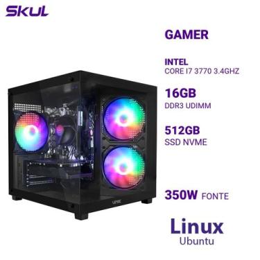 Imagem de Computador 7000 Core I7 3770 3.4ghz Memória 16gb Ddr3 Ssd 512gb Nvme F