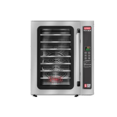 Imagem de Forno Elétrico Convector GranChef Com Vapor Inox Monofásico G.Paniz Com 8 Assadeiras FCV-35/8 220v