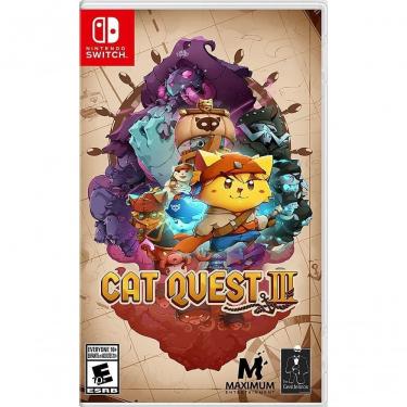 Imagem de Jogo Cat Quest Iii da Maximum Games para Nintendo Switch com RPG de Ação e Modo Cooperativo Local Branco