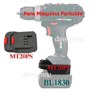 Imagem de Adaptador Conversor De Bateria Li-ion Makita Lidl Parkside X20 De 18V 