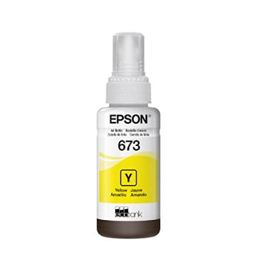 Imagem de Garrafa de Tinta Original Epson EcoTank T673 Amarelo - T673420