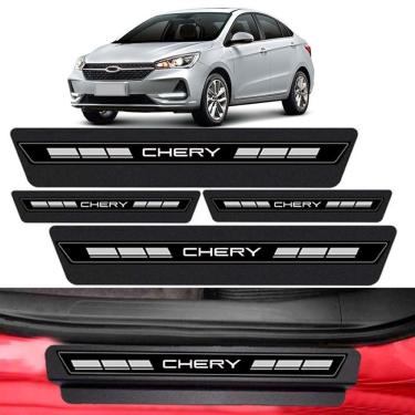 Imagem de Kit Soleira Porta Top Premium Chery Arrizo 5 Todos anos