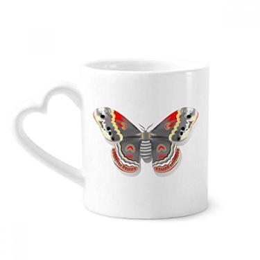 Imagem de 3D Pipa Borboleta em Estilo Chinês Caneca Café Cerâmica Copos Copo de Coração de Vidro