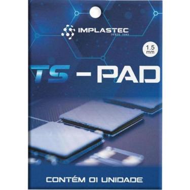 Imagem de Thermal Ts Pad 1,5mm 100x100 Implastec [f002]