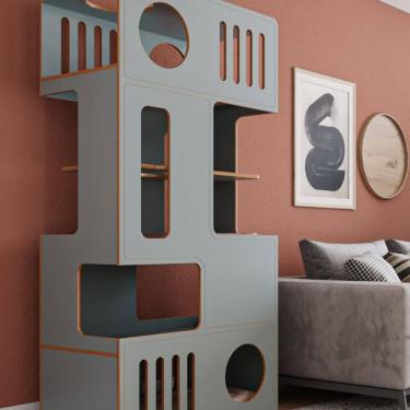 Imagem de Torre Duque Para Gatos - Linha Gatos Grandes Verde