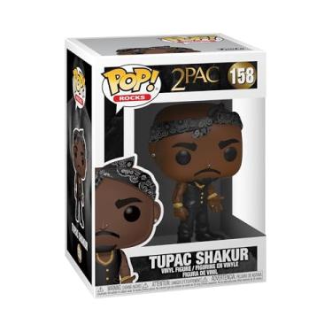 Imagem de Funko POP! Rocks 2 PACS: Tupac - com Bandana