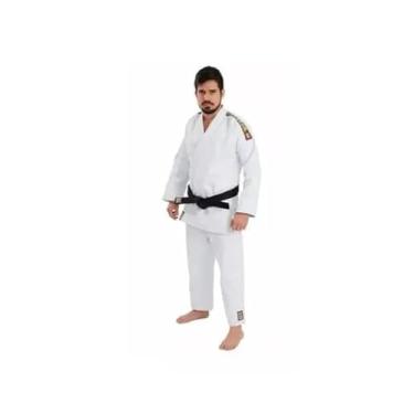 Imagem de Kimono Judo Elite, Trançado Pesado, Branco, Haganah, A4