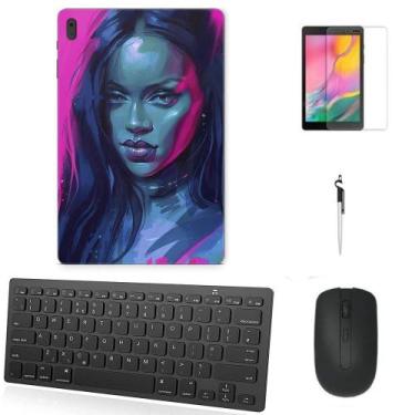 Imagem de Adesivo Galaxy Tab S8 Plus Sm-X806 Rihanna /Tecl/Mou/Can/Pel - Skin Za