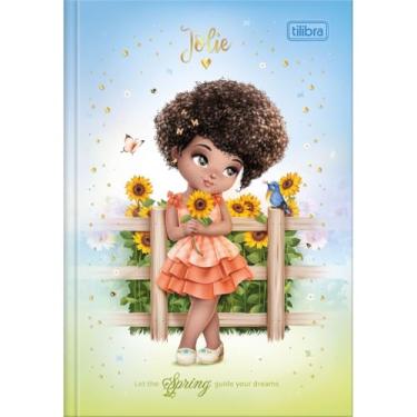 Imagem de Caderno Brochura 1/4 Capa Dura Jolie 80Fls Pct Com 05 110102