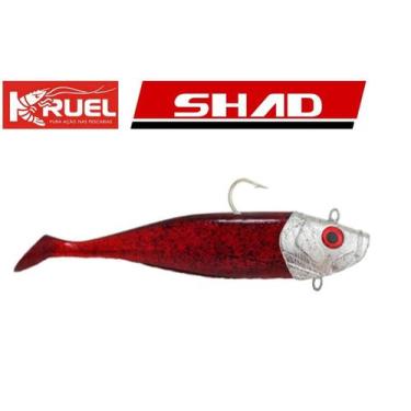 Imagem de Isca Artificial Shad Kruel 24cm-184g - Shedão - Varias Cores, Vermelho