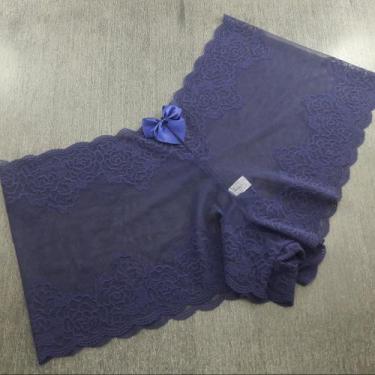 Imagem de Calesson Renda Plus Size 52 54 - Ternura Íntima, Azul marinho, 52