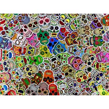 Imagem de Enigma's Sugar Skulls - 500 Piece Jigsaw Puzzle for Adults, Teens and Families