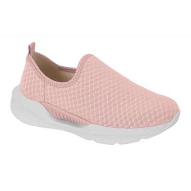 Imagem de Tenis Meia Infantil Molekinha Feminino, Rosa, 34