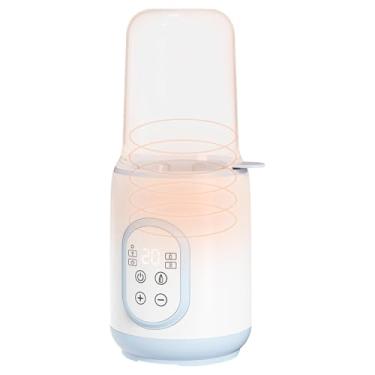 Imagem de Aquecedor de mamadeiras portátil,Aquecedor de mamadeiras portátil - Aquecedor instantâneo de leite para bebê,Aquecedor de garrafas portátil para passeios ou viagens, controle de temperatura inteligent