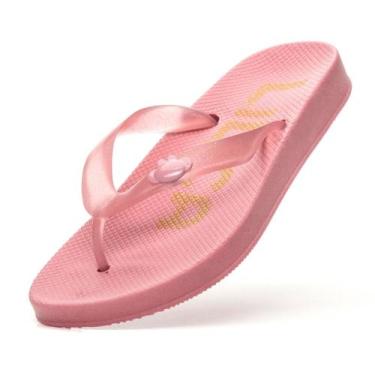 Imagem de Chinelo Infantil Feminino Estampado Lilica Ripilica Original Praia Ver