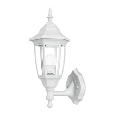 Imagem de EMART Luminárias De Parede Externas Led Para Arandela Externa, Material Plástico Anticorrosivo De Manuseio Especial, Lâmpada De Segurança À Prova D'Água Para Garagem, Porta Da Frente, Casa - 1 Pacot