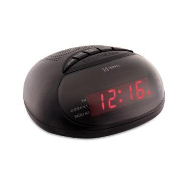 Imagem de Radio Relógio Despertador Digital Herweg 8112