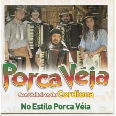 Imagem de Cd - Porca Veia &amp Os Gaiteiros Do Cordiona - No Estilo Porca Veia -