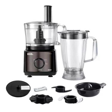 Imagem de Processador de Alimentos 7 em 1 eos EPS01T 900W Titanium 110V