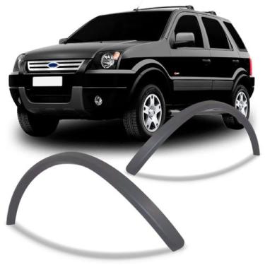 Imagem de Par Acabamento Moldura Parachoque Ecosport 2003 2004 2005 2006 a 2012 