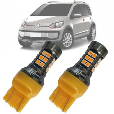 Imagem de Lâmpada T20 Dois Polos 27 Leds Projecto UP TSI DRL Ambar Par