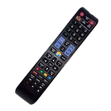 Imagem de Controle remoto substituído compatível com Samsung UN55F7500AFXZA UN46F6300AFXZA AA5900784A UN75F8000AF UN65F6350AFXZA TV