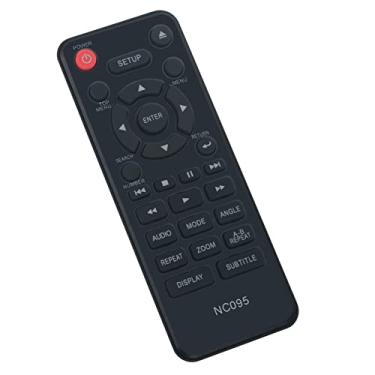 Imagem de PERFASCIN NC095 Controle remoto de substituição adequado para NC095UL Magnavox Blu-ray Player FWDP105F FWDP105FB FWDP105FA