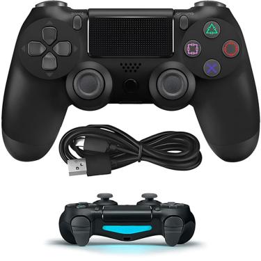 Imagem de Controle Playstation 4 Sem Fio Wireless Manete Compátivel Computador Celular Cloud Game