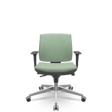 Imagem de Cadeira Brizza Soft Executiva Vinil Verde Oliva