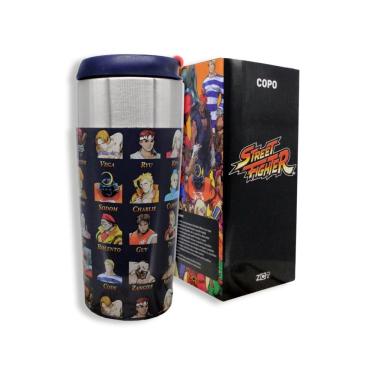 Imagem de Copo Com Tampa Street Fighter - 300ml