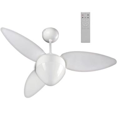 Imagem de Ventilador De Teto Ventisol Aires Inverter Controle Remoto - Branco Bivolt