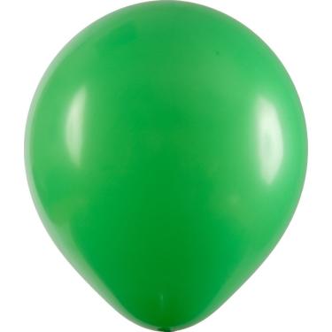 Imagem de Balão De Látex Verde Folha - 16 Polegadas - 12 Unidades