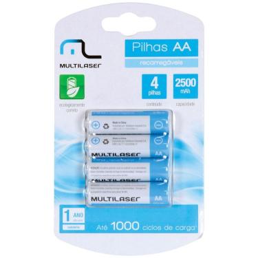 Imagem de Pilha Recarregavel Aa 2500mah C/4 Cb052